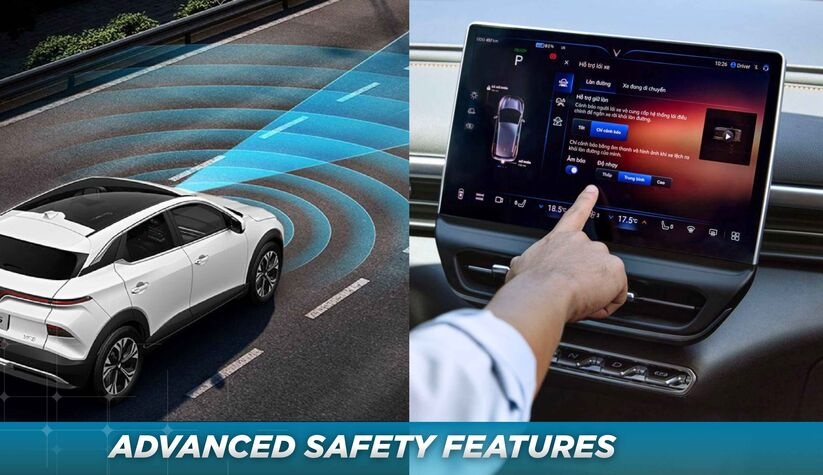 Sophisticated Safety Features Designed into Every Drive