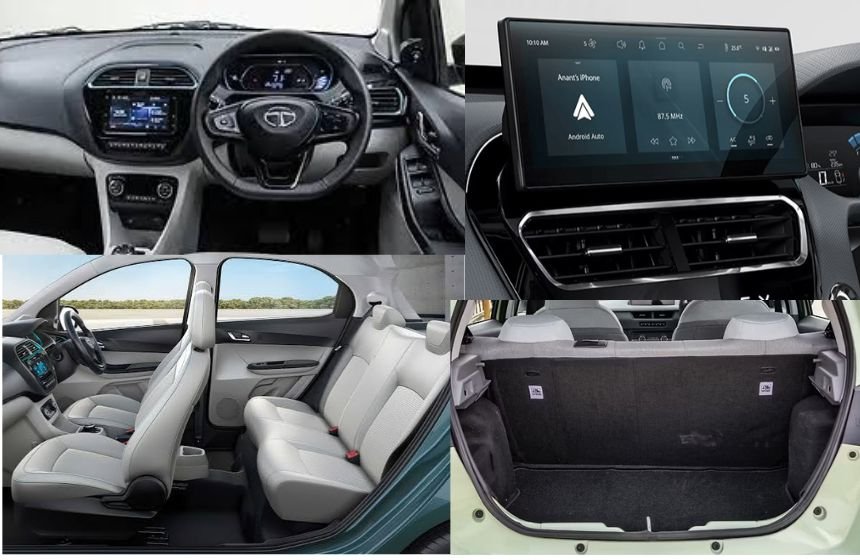 Tata Tiago EV interior image
