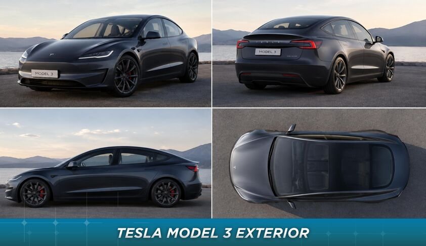 Tesla Model 3 Exterior details